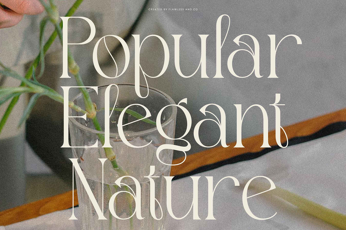 Agifted - Elegant Serif Font, a Serif Font by Flawless And Co (Photo 6 of 10)