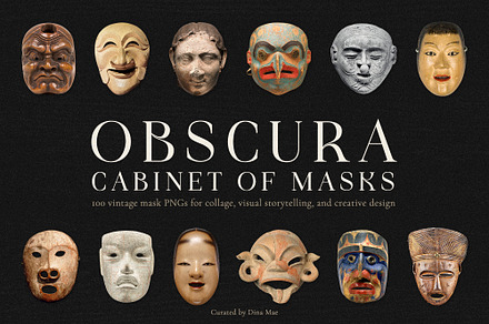 Obscura: Cabinet of Masks PNG Files