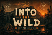TimberStrike – Display Typeface, a Slab Serif Font by Wow Magic (Thumbnail 3 of 4)