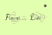 Smiling Moon - Modern script font, a Script Font by Attractype (Thumbnail 2 of 9)