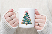 Coquette Crochet Yarn Christmas Tree, an Illustration by designcity5 (Thumbnail 5 of 8)