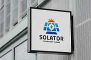 Solar Panel Energy Logo, a Branding & Logo Template by Design_Planet (Thumbnail 3 of 3)