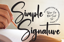 Simple Signature | Script Font