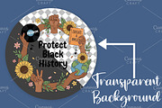 Protect Black History PNG, an Illustration by Canvas Craft (Thumbnail 2 of 6)