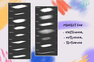 Vortex Procreate Brush Set