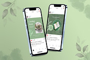 Green Life 3in1 Canva Template, a Social Media Template by Brandearth RRGraph (Thumbnail 4 of 11)