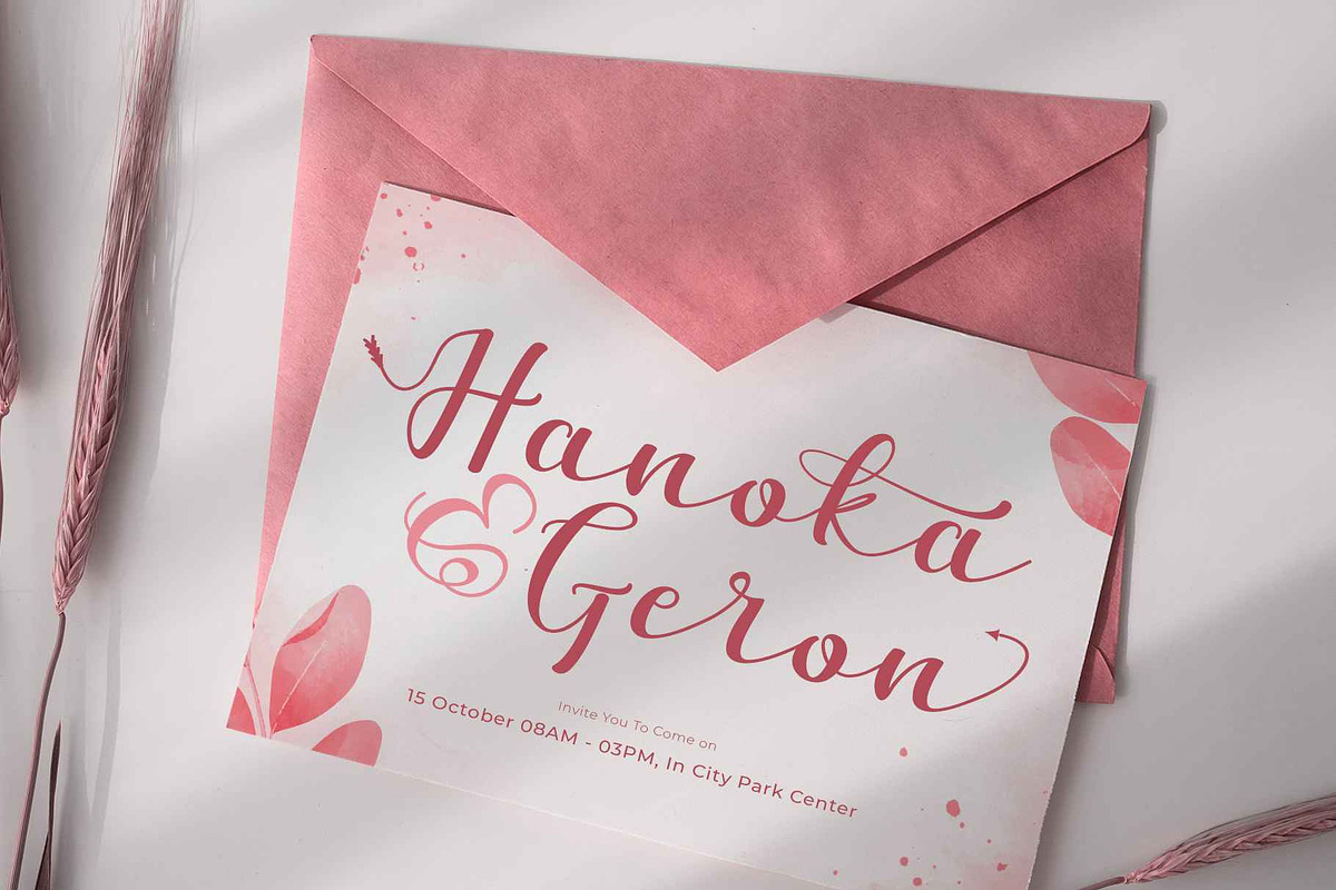 Asyanthi Script Handwritting Font, a Handwritten Font by Vampstudio (Photo 7 of 13)