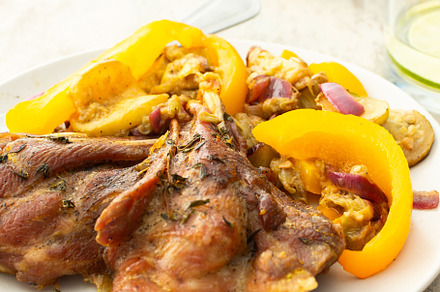 Enjoy a hearty breakfast or lunch, a Food & Drink Photo by Pandateam