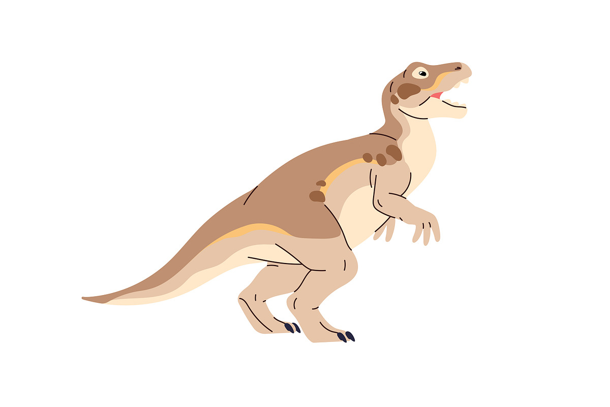Dinosaurs set, seamless dino pattern, an Animal Illustration by PaperTrident (Photo 13 of 21)