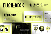 Minimal Pitch-Deck Presentation, a Presentation Template by Slide-Agency (Thumbnail 1 of 9)