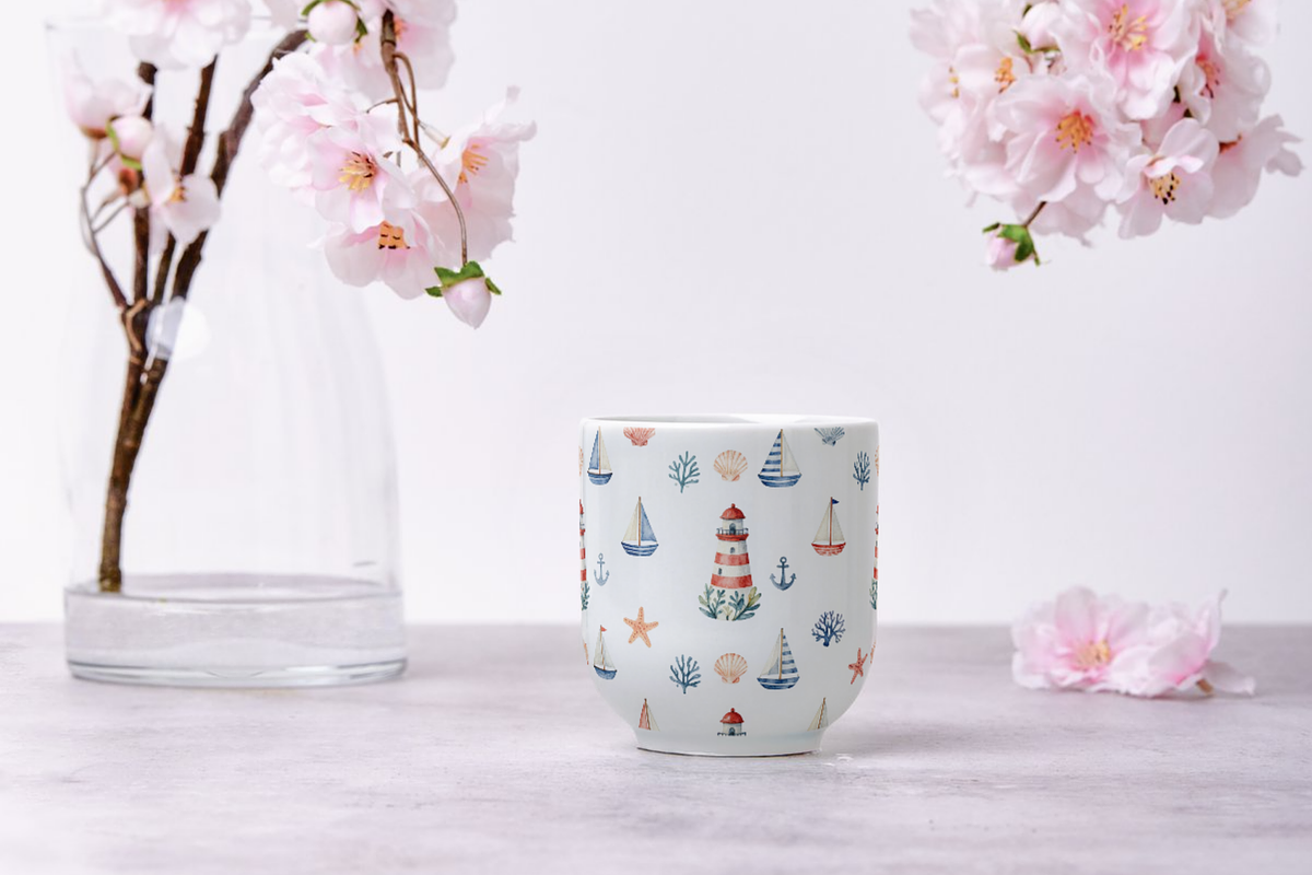 Coquette Coastal Summer Pattern, a Pattern Graphic by FloridPrintables (Photo 8 of 9)