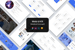 Web UI Kit Medical