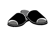 Minimal House Slippers Silhouettes, a Graphic by hafijul (Thumbnail 14 of 14)