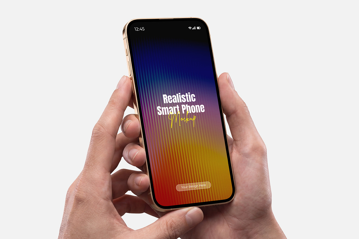 Smartphone Screen Mockup Bundle, an Android Mockup by graphypix (Photo 6 of 14)