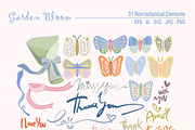 Garden Bloom, a Decorative Illustration by Collection by VY (Thumbnail 7 of 9)