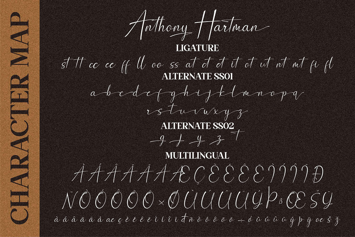 Anthony Hartman Signature LS, a Script Font by GranzCreative (Photo 19 of 20)