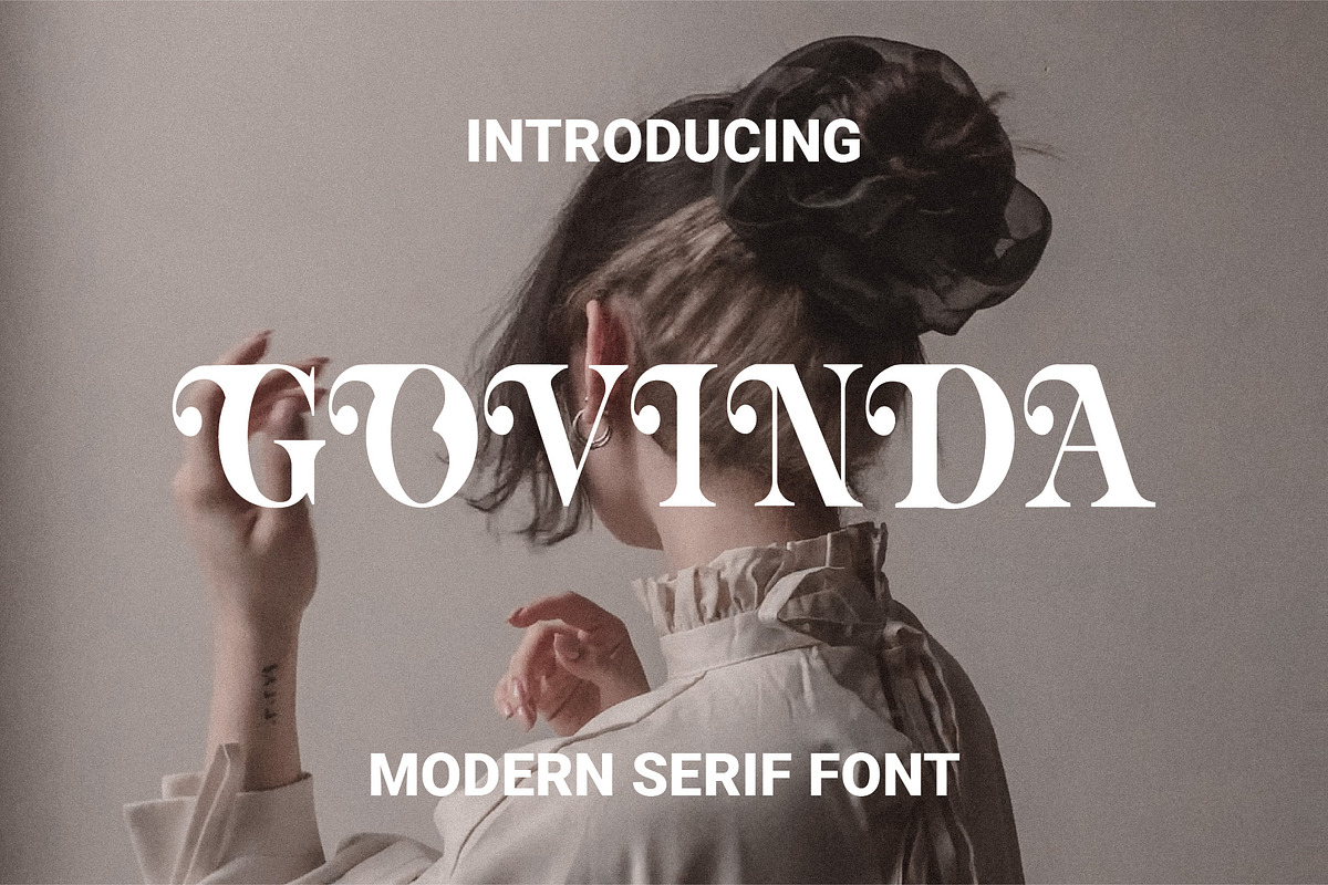 Govinda, a Serif Font by WisnoetypeCo (Photo 1 of 6)