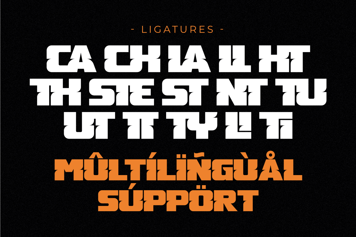 Momster - Halloween Display Font, a Sans Serif Font by Pian45 Studio (Photo 4 of 10)