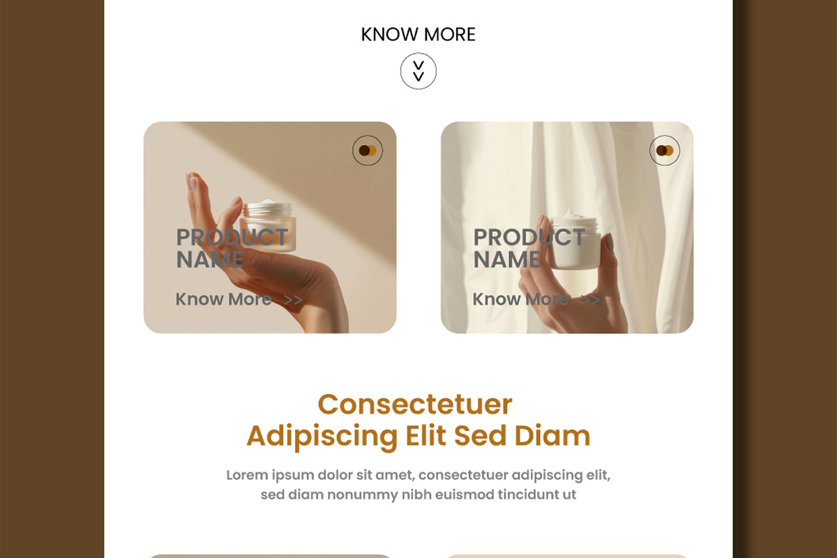 Minimal Email Newsletter Template, an UI Kit Template by MightyDesign (Photo 4 of 9)