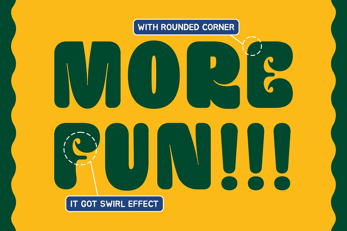 Hallory Rounded, a Sans Serif Font by Craft Supply Co. (Photo 4 of 8)