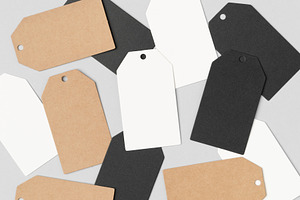 Clothing or gift tag mockup, JPEG, a Beauty & Fashion Photo by Shablon