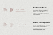 Molivee Pencil Brushes for Procreate, a Brush Add-On by Jinro (Thumbnail 7 of 16)