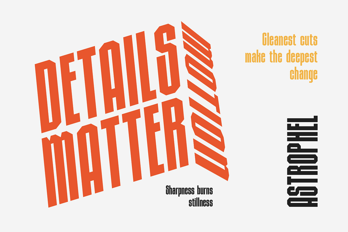 CS Astrophel – Condensed Font, a Sans Serif Font by Craft Supply Co. (Photo 3 of 8)