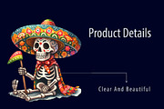 Skeleton Cinco De Mayo Gnomes PNG, a Graphic by CitraGraphics (Thumbnail 3 of 5)