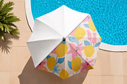 Summer Beach Umbrella Mockup, a Product Mockup by rebrandy (Thumbnail 6 of 8)