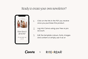 20 page Monthly Newsletter Template, a Marketing Template by Rise and Roar Design (Thumbnail 9 of 9)