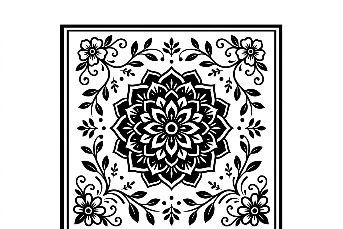 50 Elegant Floral Ornament Bundle, a Decorative Illustration by Amazin_art (Photo 12 of 29)