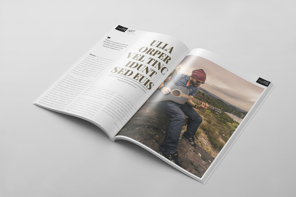 Magazine Template 47, a Magazine Template by pmvch (Photo 5 of 12)