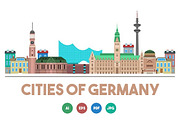 Cities of Germany, an Illustration by Albert Does Stuff (Thumbnail 1 of 22)