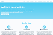 Icicle UI Kit for Zurb Foundation 6, a Templates & Theme by The Clever UI Company (Thumbnail 4 of 6)