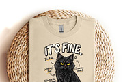 It's Fine Everything's Fine PNG, an Object Graphic by Star Graphic Design (Thumbnail 8 of 12)