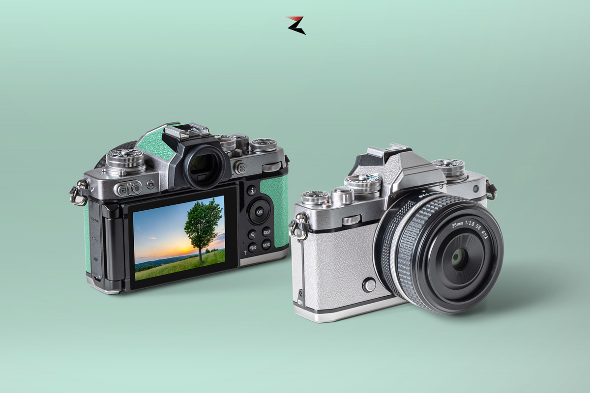 Retro Styled Mirrorless Mockup 5K, a Product Mockup by Zabiegala MP (Photo 7 of 8)