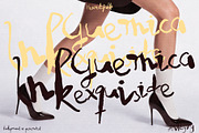 HENRI & PABLO paintbrush font, a Handwritten Font by ana & yvy (Thumbnail 6 of 15)