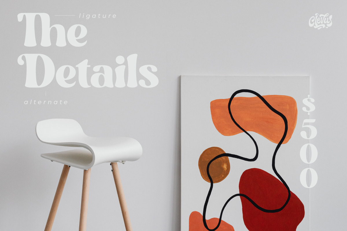 StereoClub - Modern Bold Serif Font, a Serif Font by ClevUs (Photo 6 of 12)