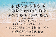 Ocean | Script Font, a Script Font by Scratchones (Thumbnail 8 of 8)