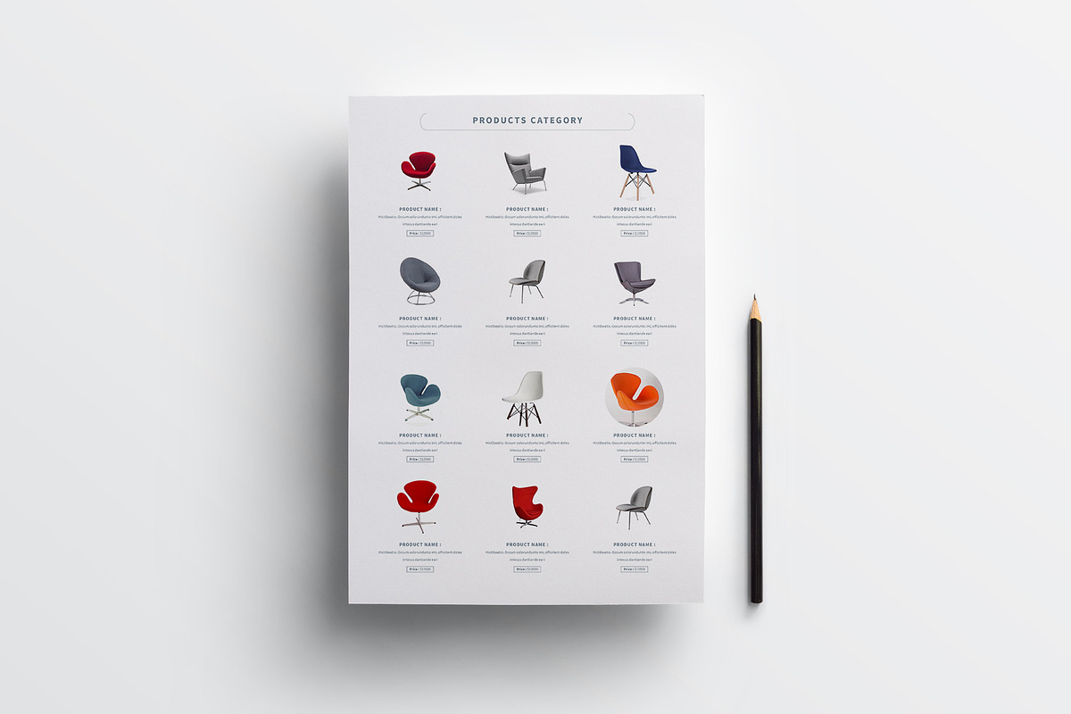 Product Catalog | MS Word & Indesign, a Stationery Template by obayes (Photo 5 of 6)