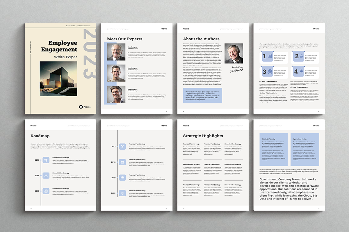 White Paper Template Word, a Brochure Template by azadcsstune (Photo 2 of 9)