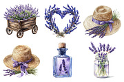 Countryside Lavender Clipart, an Illustration by SinaCreation (Thumbnail 3 of 5)
