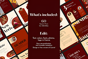 Energetic Instagram Post Templates, a Social Media Template by Coco Bloom (Thumbnail 2 of 5)