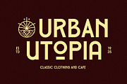 Metrovan - Art Deco Style, a Sans Serif Font by Novitype (Thumbnail 8 of 11)