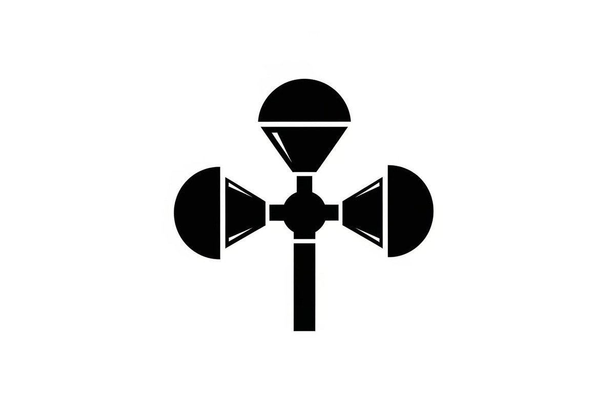 Weather Anemometer Silhouettes, a Graphic by musafir_fashion (Photo 6 of 10)