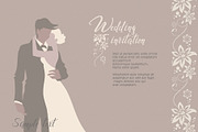 Wedding Invitation Vector Template, an Invitation Template by Elena Naumchenkova (Thumbnail 2 of 3)