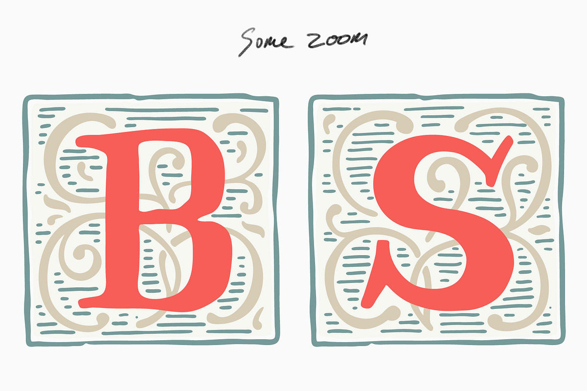 Renaissance Initials fonts preview 4