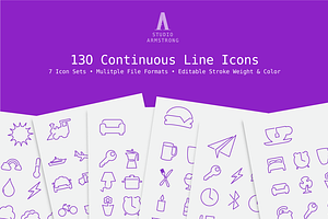 Continuous Line Icons