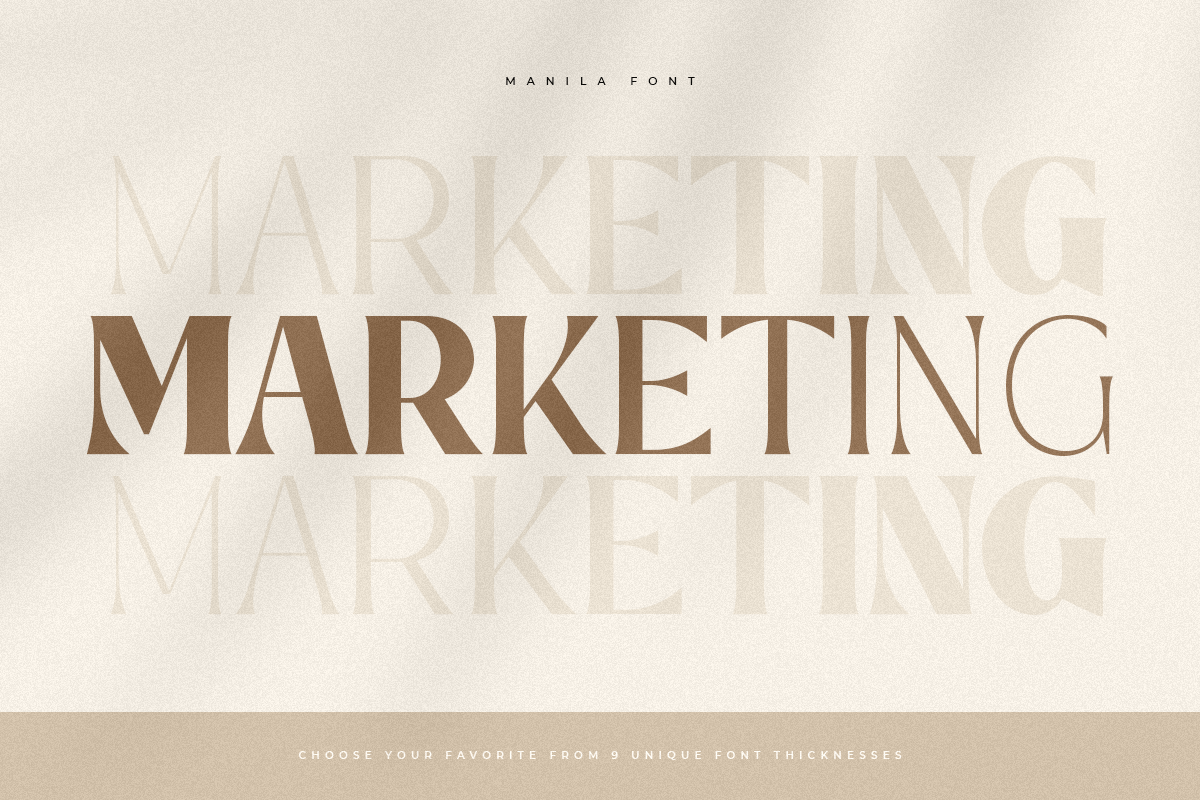 Manila – Modern Elegant Serif Font, a Serif Font by Hamz Studio (Photo 16 of 28)