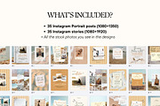 Warm Coastal Scrapbook Instagram, a Social Media Template by Anna Design Studio (Thumbnail 3 of 11)